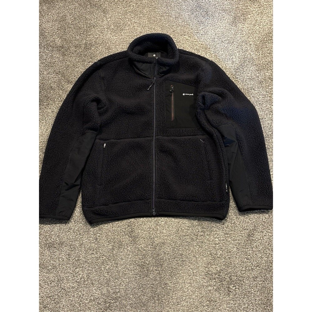 Snow Peak Polartec Thermal Pro Boa Fleece Jacket Men’s Size Large Fly Fishing